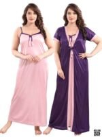 2 part Secret Nighty Comfortable Sexy nightwear for women -Maxi - Image 2